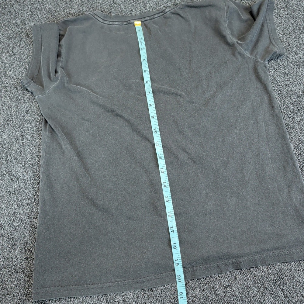 Graphic Tee Rolling Stones Lucky Brand Medium Charcoal Womens Cotton 2025 Modern - Picture 8 of 9